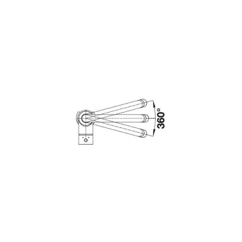 MITIGEUR BLANCO MIDA-S CHROME