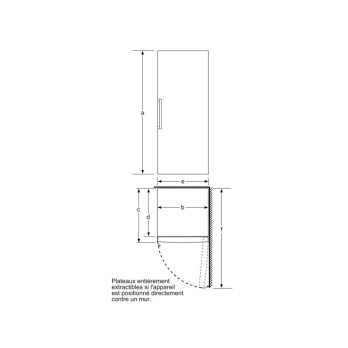 CONGEL ARMOIRE BOSCH GSN58VWEV