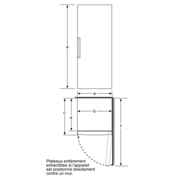 CONGEL ARMOIRE BOSCH GSV33VWEV